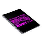 Fun Gifts for Aunts : Grootste tante Notitieboek (Rechterzijde)