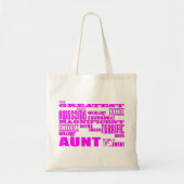 Fun Gifts for Aunts : Grootste tante Tote Bag (Voorkant)