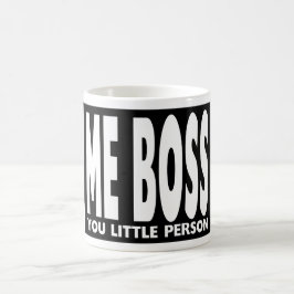 Fun Gifts for Bosses : Ik sla je kleine persoon Koffiemok