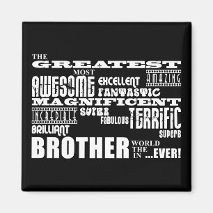 Fun Gifts for Brothers : Grootste broer Magneet