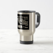 Fun Gifts for Dads : Grootste vader Reisbeker (Voorkant rechts)