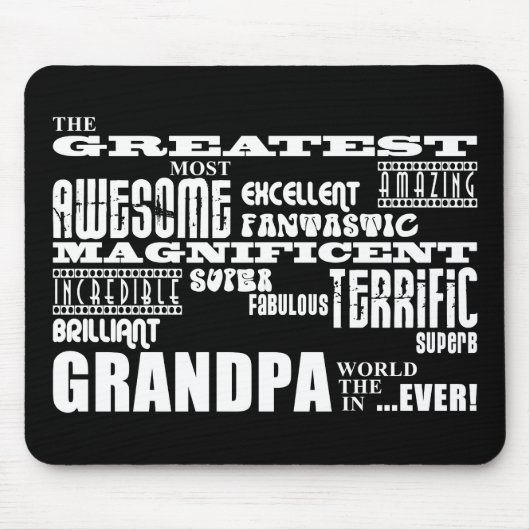 Fun Gifts for Grandfathers : Grootste opa Muismat (Voorkant)