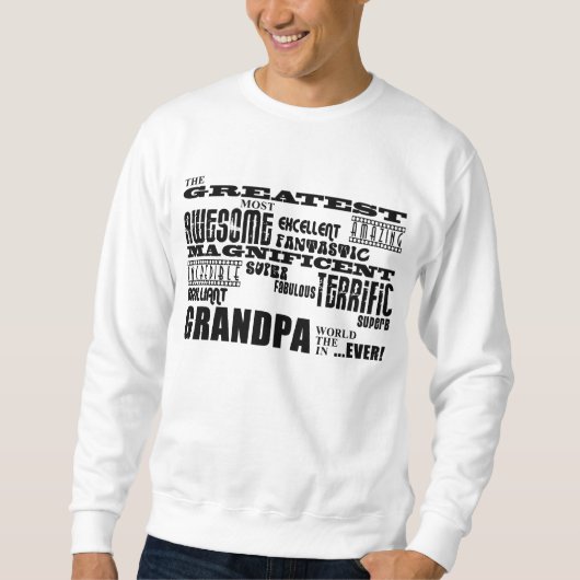Fun Gifts for Grandfathers : Grootste opa Trui (Voorkant)
