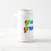 Fun Gifts for Grandfathers : Groovy Grandpa Bierpul (Voorkant links)
