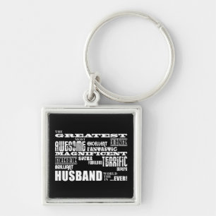Fun Gifts for Husbands : Greatest Husband Sleutelhanger