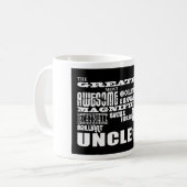 Fun Gifts for Uncles : Grootste oom Koffiemok (Voorkant links)