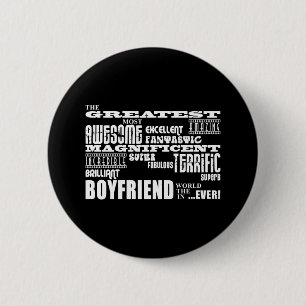 Fun Gifts voor Boyvrienden : Greatest Boyvriend Ronde Button 5,7 Cm