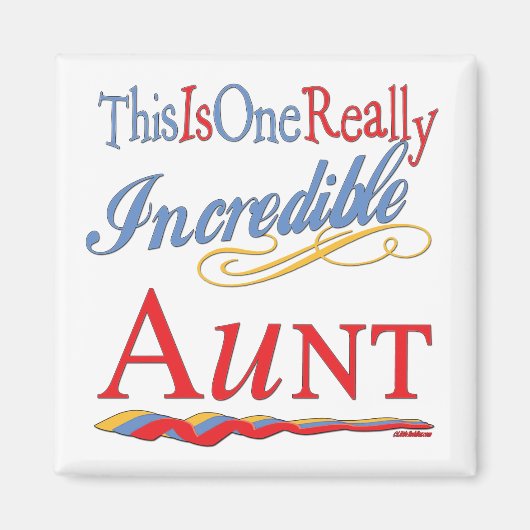 Fun Gifts voor tantes Magneet (Voorkant)