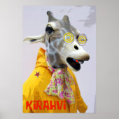 Fun Giraffe Poster! Poster (Voorkant)
