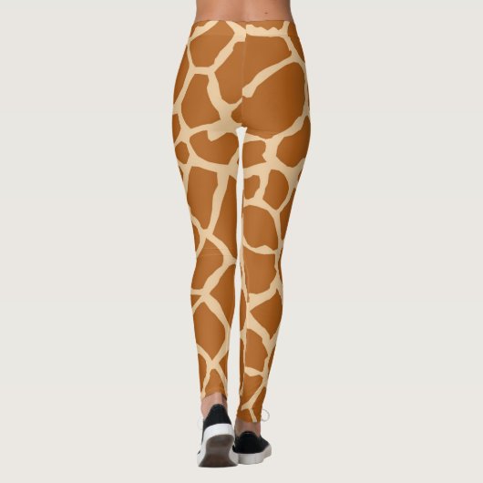 Fun Giraffe Spots Leggings (Achterkant)