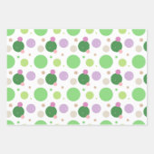 Fun Girl Party Dinosaur Stippen Lines Cute Kinder Inpakpapier Vel (Voorkant 3)