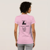 Fun Girls Cruisin... Uw bestemming en naam T-shirt (Achterkant volledig)