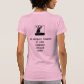 Fun Girls Cruisin... Uw bestemming en naam T-shirt (Achterkant)