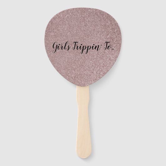 Fun Girls Trippin... je Roos Gold Handwaaier (Voorkant)