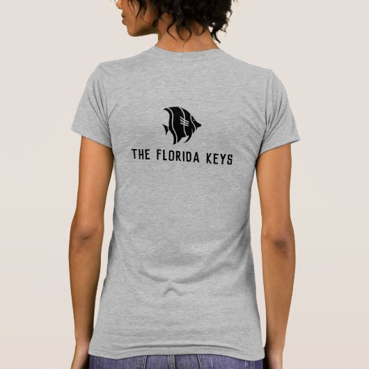 Fun Girls Trippin... Uw bestemming en naam T-shirt (Achterkant)