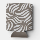 Fun Girly Tropical Flamingo & Foliage Vacation Blikjeskoeler (Achterkant)