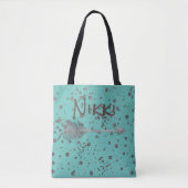 Fun Glittery Drupt Arrow-Tas Tote Bag (Voorkant)