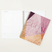 Fun Goal Getter Trendy Motivatie woorden Planner (Display)