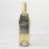 Fun Gold Glitter Stars Retirement New Adventures Flessenhanger (Op fles)