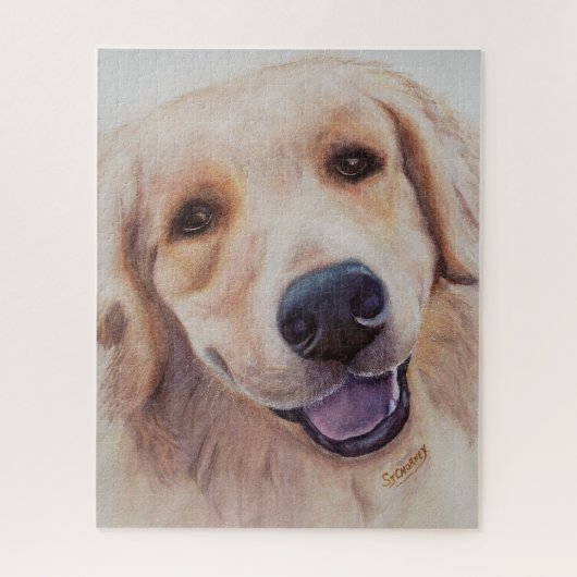 Fun Golden Labrador Legpuzzel (Verticaal)