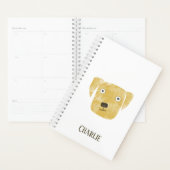 Fun Golden Labrador Retriever Dog Persoonlijk Planner (Display)