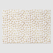 Fun Golden Paint Strokes Tissuepapier (Voorkant)