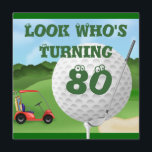 Fun Golf 80th Birthday Invitations SJABLOON Kaart<br><div class="desc">Fun en Cute///voor de golfer in ons allemaal. U kunt de doopvonten en het gezegde veranderen als u...  zou willenIk en ik zullen je helpen...  :) Grafische kaart door prachtige doedels.</div>