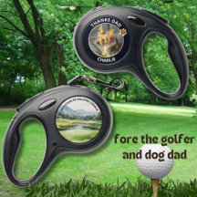 Fun Golf Course Hond Foto Intrekbare Pet Leash