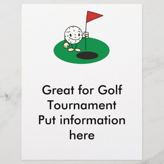 Fun Golf Flyer (Voorkant)