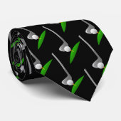 Fun Golf Golfer Golfen Club Ball Greens Stropdas (Opgerold)