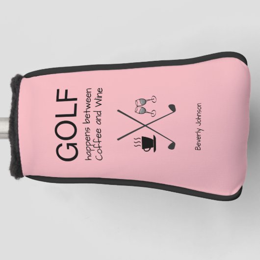 Fun Golf is gepersonaliseerd Golfheadcover (Voorkant)