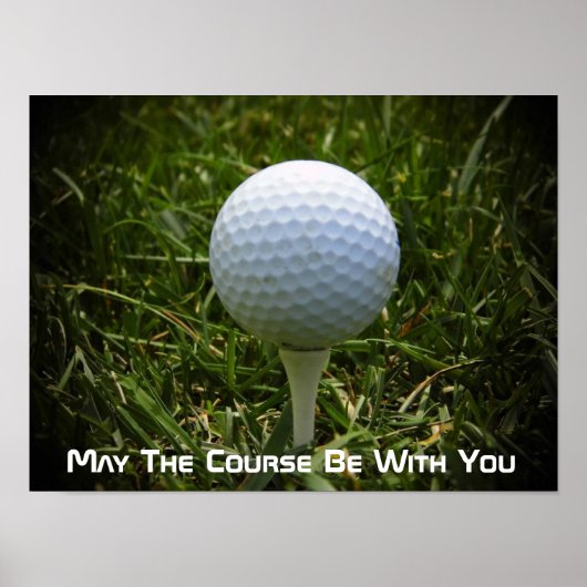 Fun Golf Poster! Geweldig voor de Golfer! Poster (Voorkant)