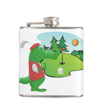 Fun Golf Vinyl Wrapped Kolf met Alligator