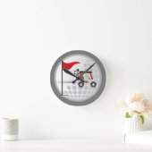 Fun Golfing Golf Cart Ball voor Golfers Ronde Klok (Huis)