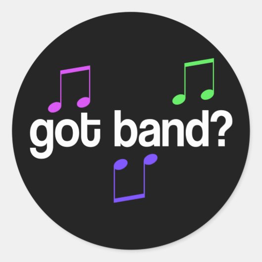 Fun Got Band Sticker (Voorkant)
