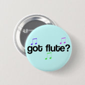 Fun got Flute Button (Voorkant /achterkant)