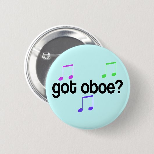 Fun got Oboe Button (Voorkant /achterkant)
