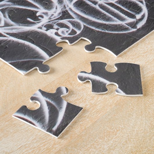 Fun graffiti geschikt voor man dat een gettoblaste legpuzzel (Zijkant)