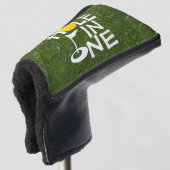 Fun Grass Hole in One Golfheadcover (3/4 voorkant)