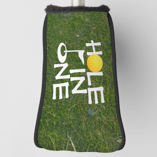 Fun Grass Hole in One Golfheadcover (Draai 90)