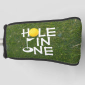 Fun Grass Hole in One Golfheadcover (Voorkant)