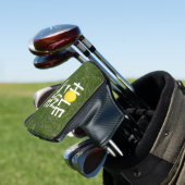 Fun Grass Hole in One Golfheadcover (Insitu)