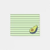 Fun Green Avocado Post-it® Notes (Voorkant)