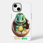 Fun Green Dino Case-Mate iPhone Case (Achterkant)