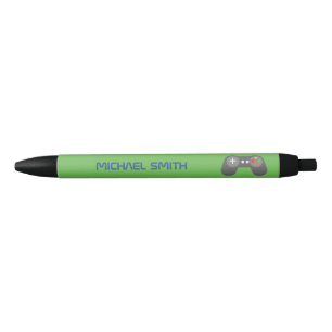 Fun Green Video Game Gepersonaliseerd Zwarte Inkt Pen