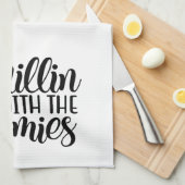 Fun Grillin met de homies-koeling Theedoek (Quarter Fold)