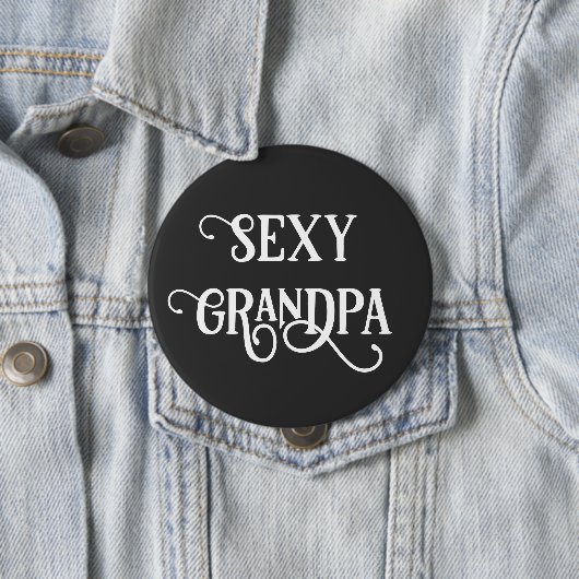 Fun Grootvader Knop Cadeau Ronde Button 4,0 Cm (In situ)