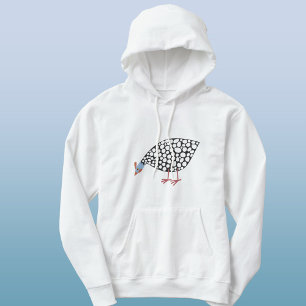 Fun Guinee Hen Bird Hoodie