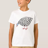 Fun Guinee Hen Bird T-shirt (Voorkant)