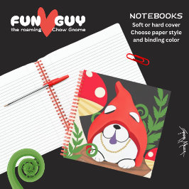 FUN GUY de chow gnoom notitieboek aanpassen